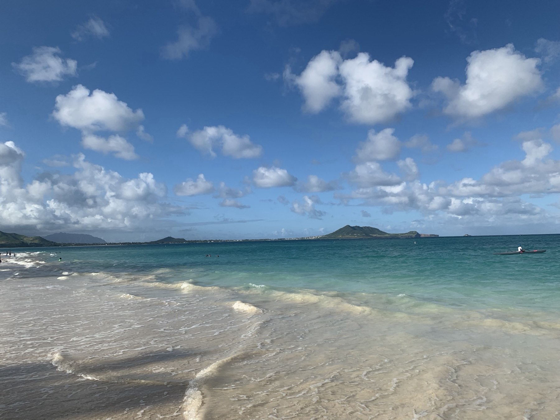 ハワイの海
